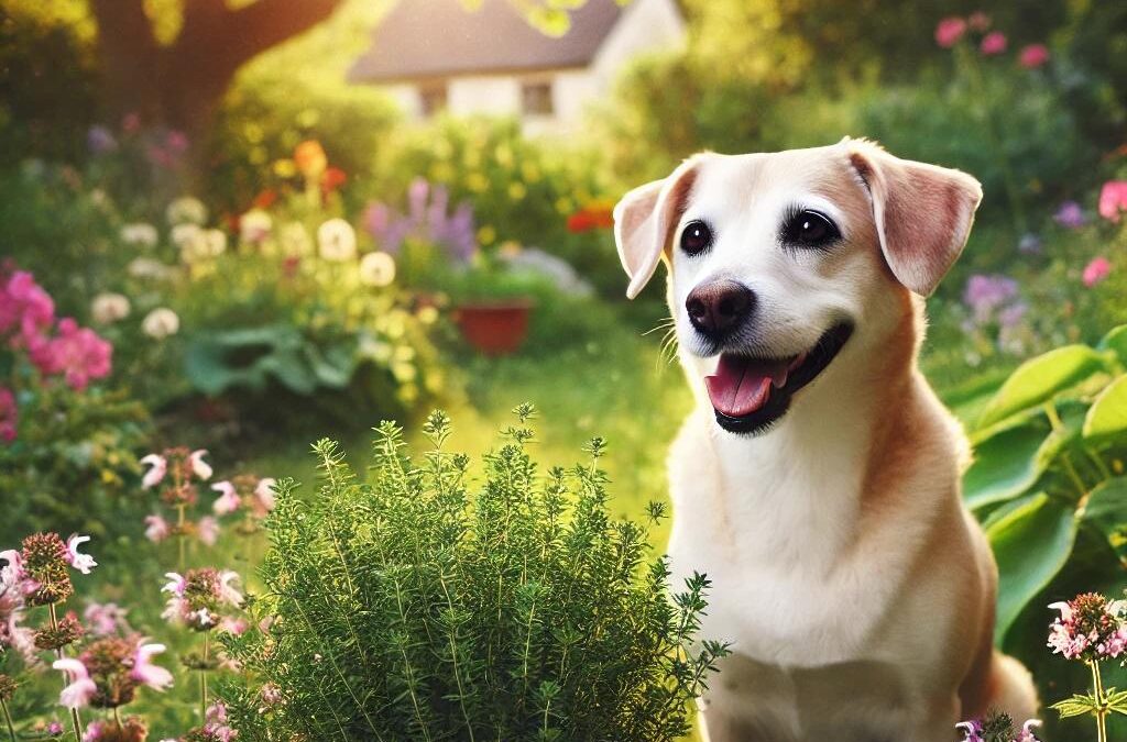 O poder do tomilho: como esta erva ajuda a proteger animais de estimação contra parasitas